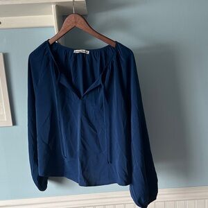Abercrombie & Fitch Navy Blouse